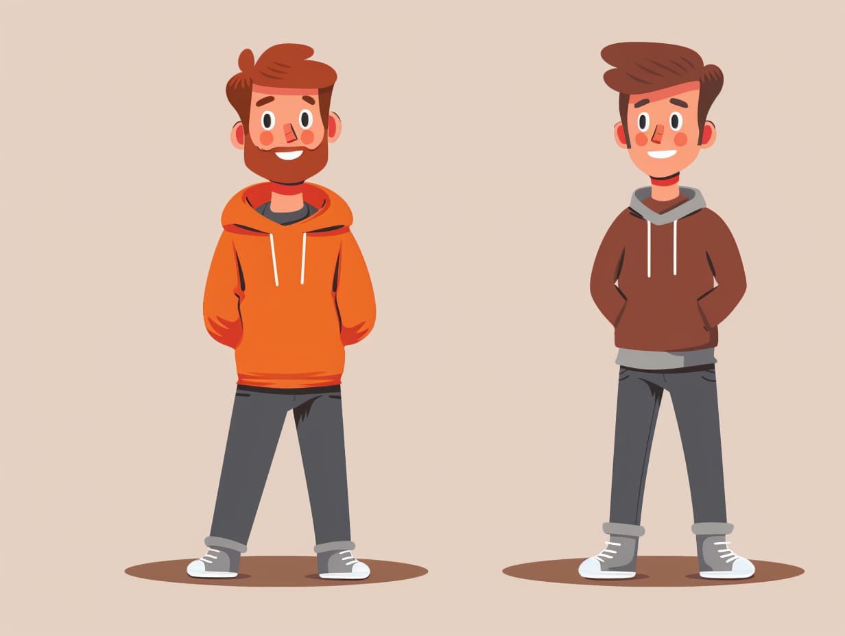 traveller3017 modern cartoon styleA before and after comparison cdc5ca34 5048 462a b725 724b259e06e6